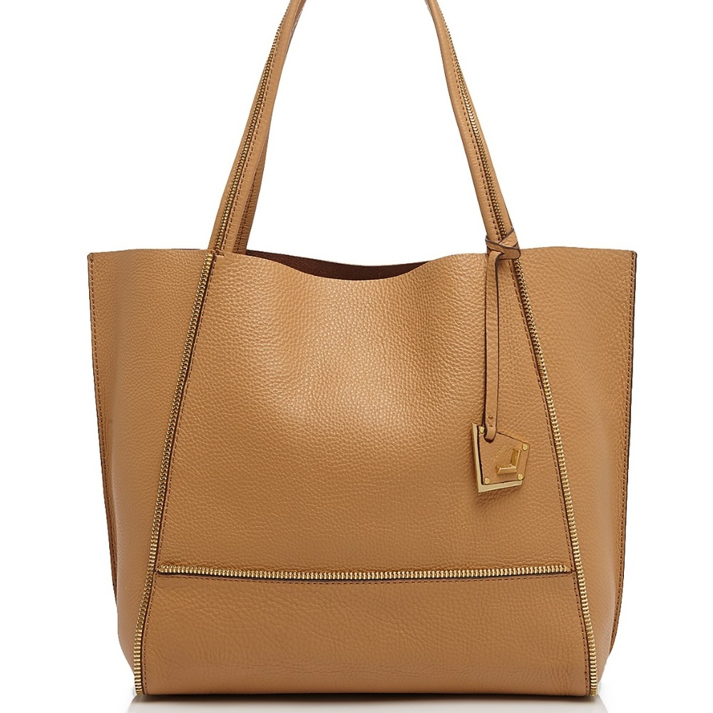 NWT Botkier Camel Soho Pebbled Leather Tote
